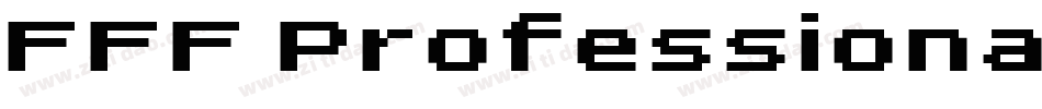 FFF Professional Bold Extended字体转换
